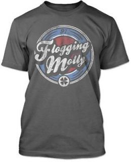 Flogging Molly Mod Charcoal Shirt SM, MD, LG, XL, XXL New
