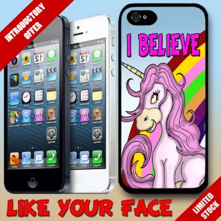 New Cute cartoon cute Unicorn horse & Rainbow Phone Case Cover for