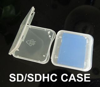 10 x SD SDHC Memory Card Protective Plastic Case Holder New Cases