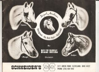 Schnieders Horse Tack & Arabian Jewelry Catalog c1970