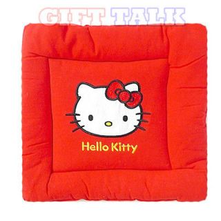 Hello Kitty   Red Square Chair Seat Cushion 14 Officially Licensed