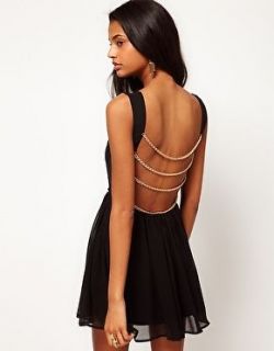 NEW OPEN BACK CHAIN DRESS BY RARE@TOPSHOP RRP £55