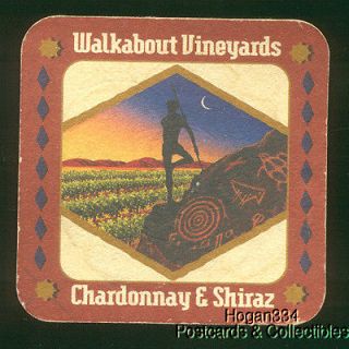 Vineyards Ab Original Wines Chardonnay Shiraz Advertising Coaster