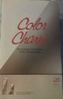 Wella Color Charm Permanent Hair Color Swatch Book Eng/Spn