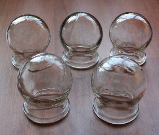 NEW Glass Fire Cupping Cups for Chinese Massage vintage ussr soviet