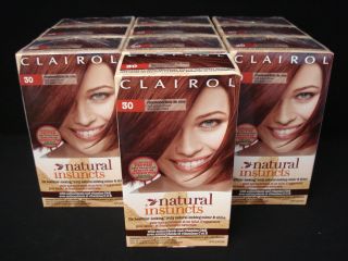 10 CLAIROL Natural Instincts Hair Color Rosewood # 30 Dark Auburn