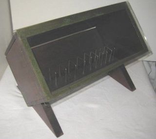 Old General Store Miniature Wooden Display Case for Counter   Ribbon