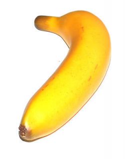 Artificial Banana   Yellow Fruit Bananas Decorative Fake Plastic
