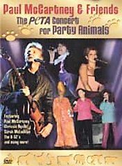 PAUL McCARTNEY   PETA CONCERT FOR PARTY ANIMALS   DVD