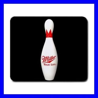 Mousepad Mouse Mat Pad BOWLING Bowler Ball Pins Sport Collectible