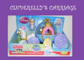 fisher price little people cinderella carriage