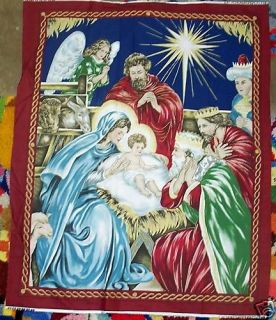 Holy Family Christmas Nativity Wallhanging Early Enchantments VIP