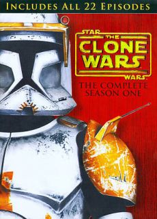 Star Wars The Clone Wars   Season 1 (DVD, 2009, 4 Disc Set)