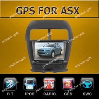 HD GPS Navi Navigation Car DVD Radio stero 6CDC PIP For MITSUBISHI ASX