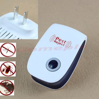 Ultrasonic Anti Mosquito Insect Mouse Pest Repellent Repeller US Plug