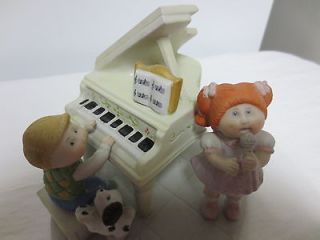 Xavier Roberts marked Cabbage Patch Kids/Piano Figurine #05979/30,000