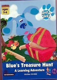 Blues Clues TREASURE HUNT (PC Game) Learning Adventure