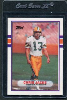 1990 Pro Set #501 CHRIS JACKE Green Bay Packers