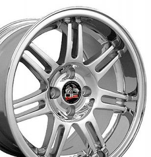 17 9/10 Chrome 10th Anniversary Wheels Rims Fit Mustang� 79 93
