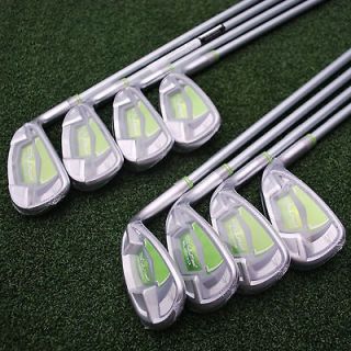 Cobra Golf 2012 AMP Irons Set 5 PW+AW+SW LADIES Womens Clubs   NEW