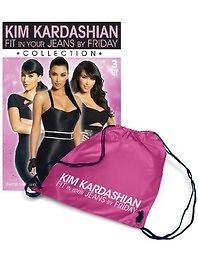 KIM KARDASHIAN FIT INTO YOUR JEANS BY FRIDAY + FREE GYM BAG 3DVD (PAL