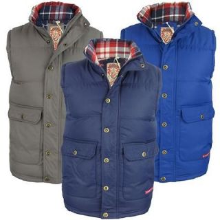 Tokyo Laundry Clifton Mens Gilet/ Body Warmer Hoodie Jacket Coat