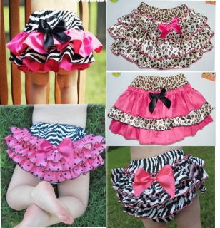 Girl Baby Clothing Ruffle Pants S0 4Y New Bloomers Nappy Skirt Free