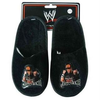 WWE VelvetSlippers size 5/6 small Infants ) featuring John Cena