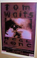 TOM WAITS REAL GONE Concert Show Poster Denver Colorado Paramount