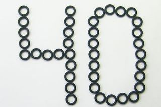 HO SLOT CAR 20 PAIR OF O RINGS, SILICONE ORING FRONT TIRES, FOR AFX