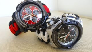 Adjustable Survival WatchHandmade with 550 Paracord