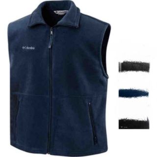Columbia Sports NEW Mens Size S 3XL Quick Dri Full Zip Fleece Vest