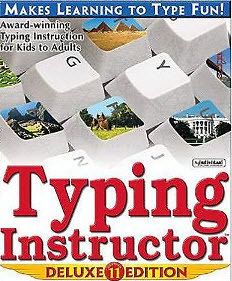 11 Deluxe PC CD learn to type computer keyboard learning tools