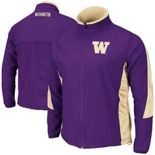 Washington Huskies Mako Full Zip Track Jacket   Purple