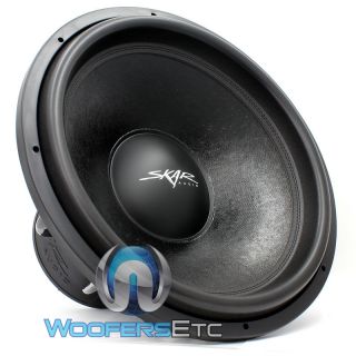 AUDIO 18 DUAL 2 OHM SUB 3000W MAX COMPETITION SUBWOOFER SPEAKER NEW
