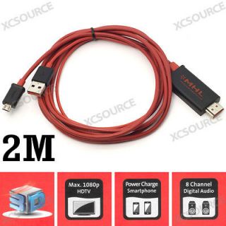 Micro USB MHL to HDMI HDTV Converter For Samsung Galaxy S2 I9100 Note