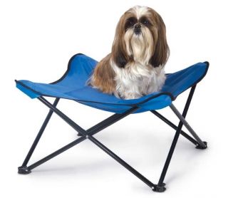 Cool Breeze folding portable summer raised cooling pet water bed