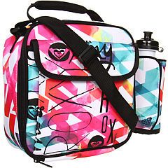 NWT Roxy Insulated Lunch Cooler Tote Bag Lunchbox Yummies w/Water