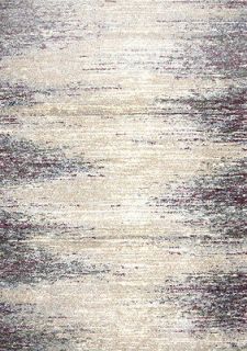 Contemporary Grey Purple 5x8 Area Rug Abstract Carpet   Actual 5 2 x