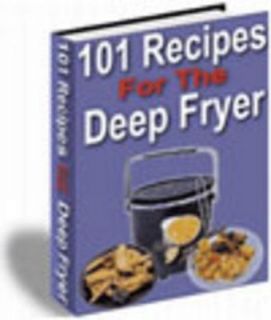 for the Deep Fryer Ebook on CD Rom Frying Cook Book/ Deep Fat Frier