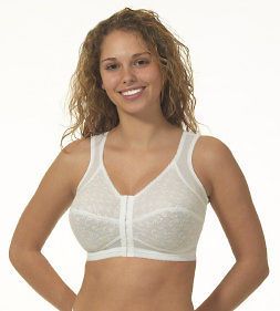 NWT Venus of Cortland Front Close Back Support Bandeau Soft Cup Bra