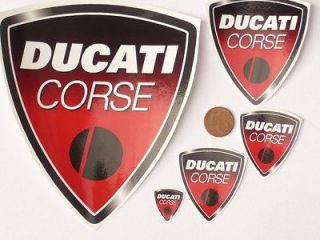 Ducati Corse Monster Hypermotard 748 916 996 999 1198 stickers 5 pcs