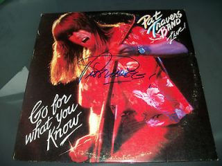 Band Live Signed Vinyl Lp Record Classic Rock Go For What You Know