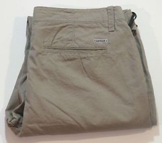Converse mens Chuckin Classic olive green cotton canvas casual pants