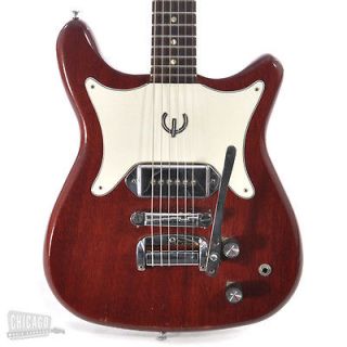 Epiphone Coronet Cherry Red 1965 P90 Vintage Electric Guitar with