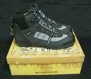 Whitewoods 302 NNN Waterproof Thinsulate CROSS COUNTRY SKI BOOTS Gr/Bl