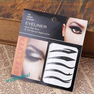 Hot 2 Packs Fashion 8 Pairs Eyeliner Eyeshadow Stickers Sealed