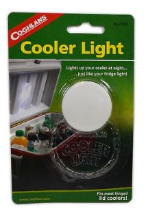 Coghlans LED Outdoor Ice Chest Cooler Night Light Camping Battery
