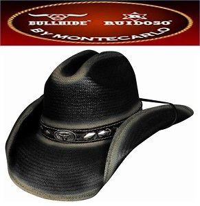 Bullhide Hats LITTLE BIG HORN Shantung Panama Straw Cowboy Hat
