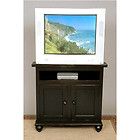 Corner TV Entertainment Center With Cherry Finish   4268629A